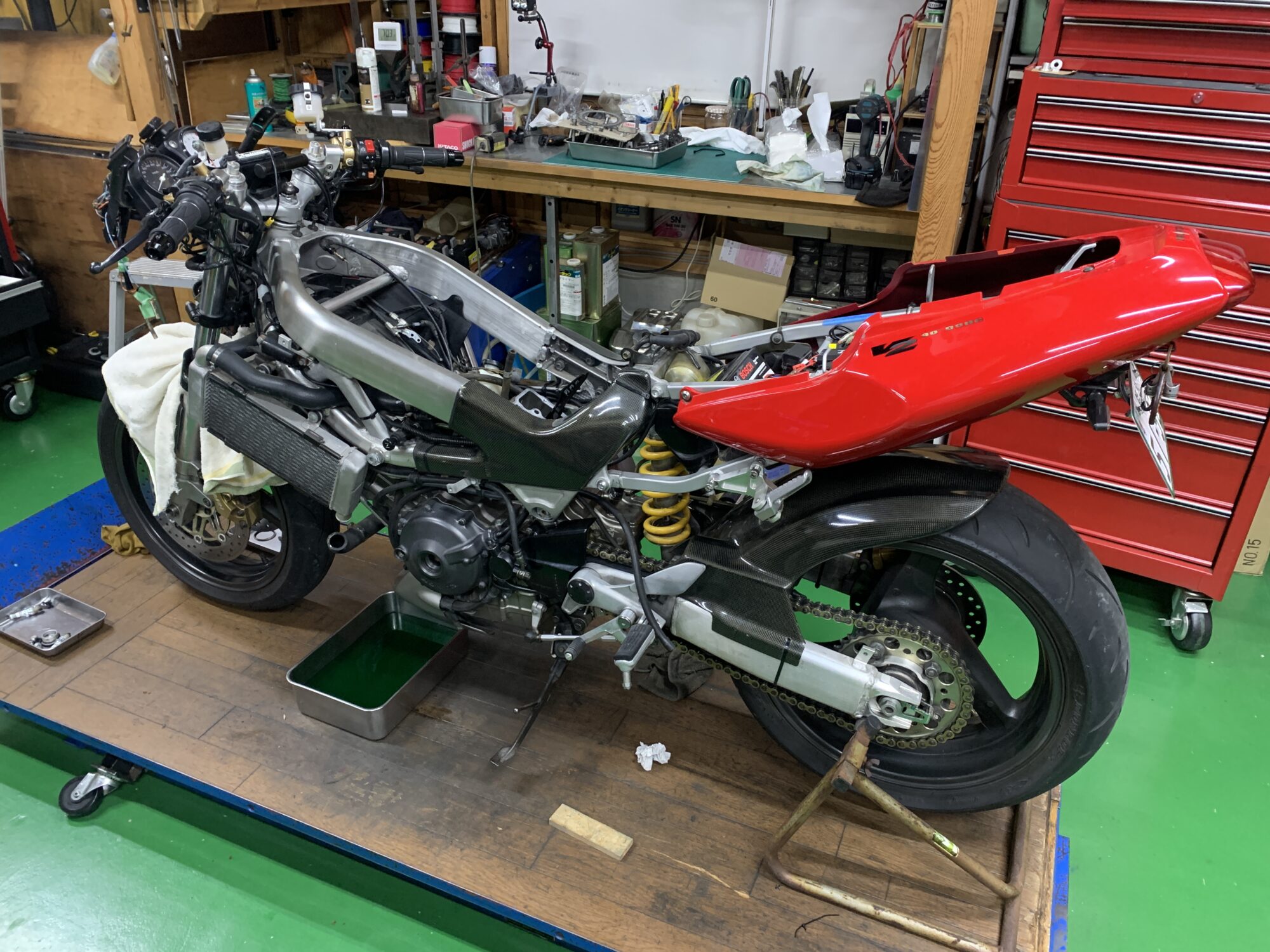 HONDA VTR1000F エンジン不動整備のつづき | 岡本商店ホームページ、その５