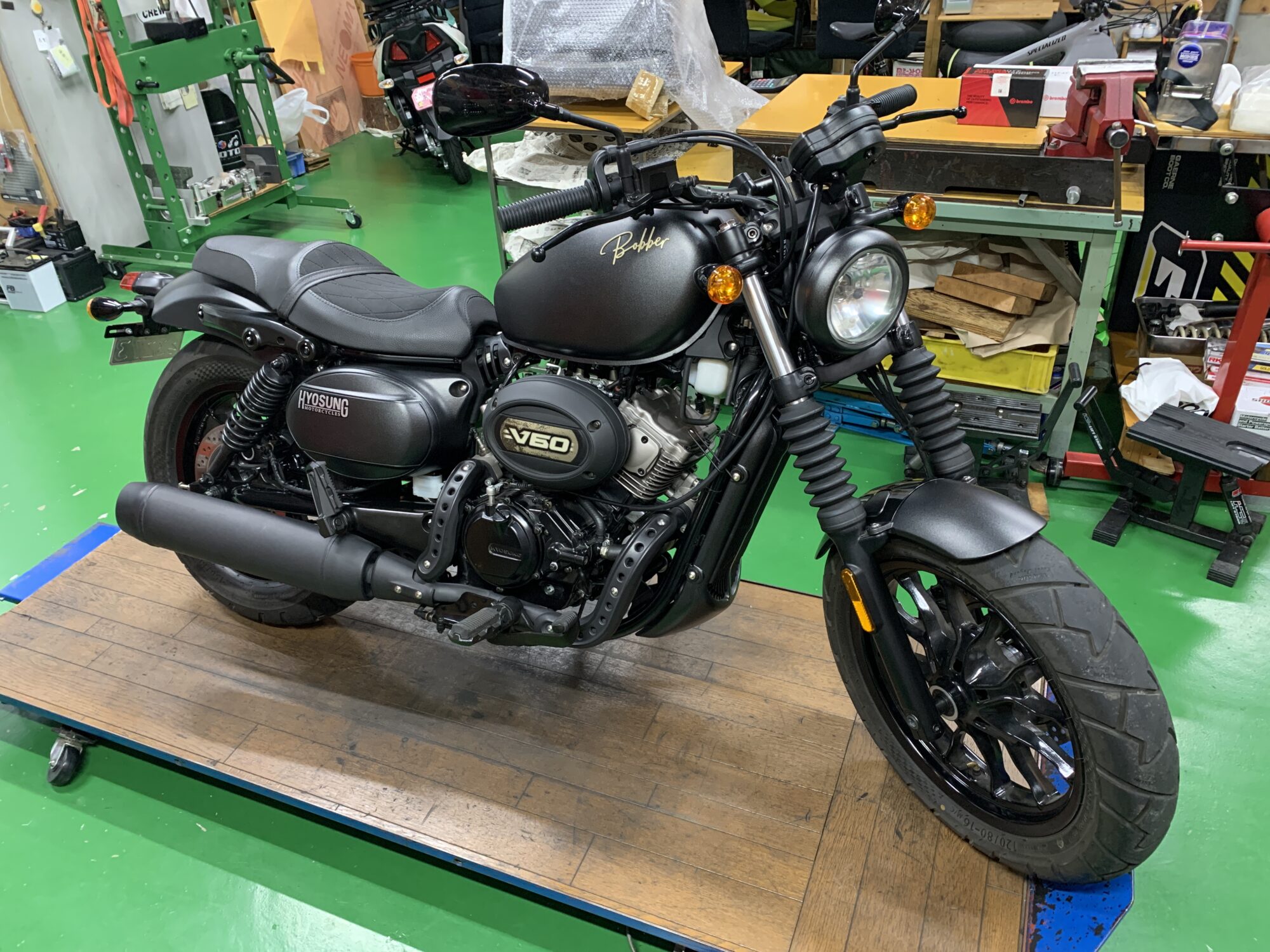 HYOSUNG GV250S、初売り上げ！ | 岡本商店ホームページ、その5